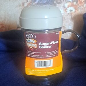 NWT Vintage EKCO Sugar-Flour Shaker